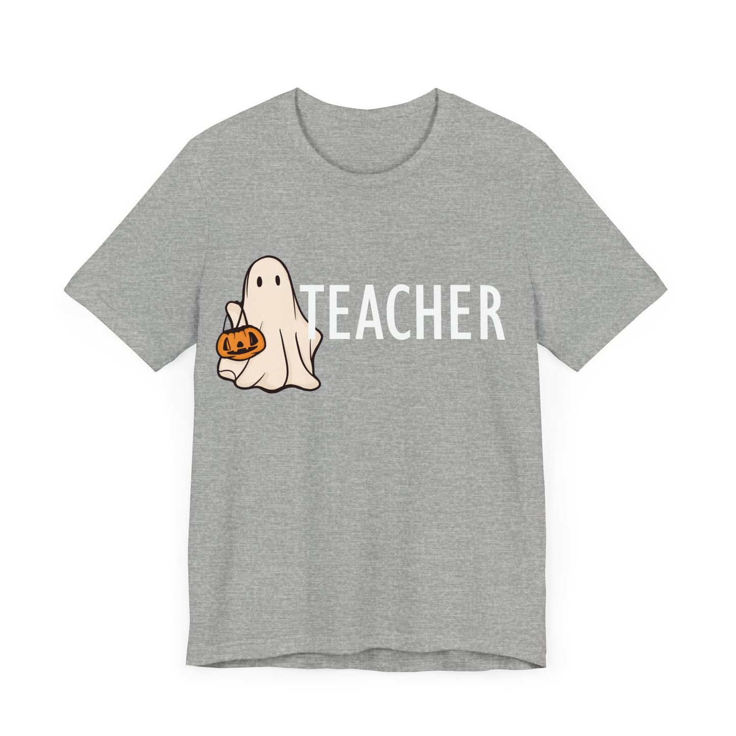 Teachers spooky  Jersey Short Sleeve Tee, I teach cutest pumpkins in the patch shirt for teacher, Halloween shirts. Men and women teacher shirts