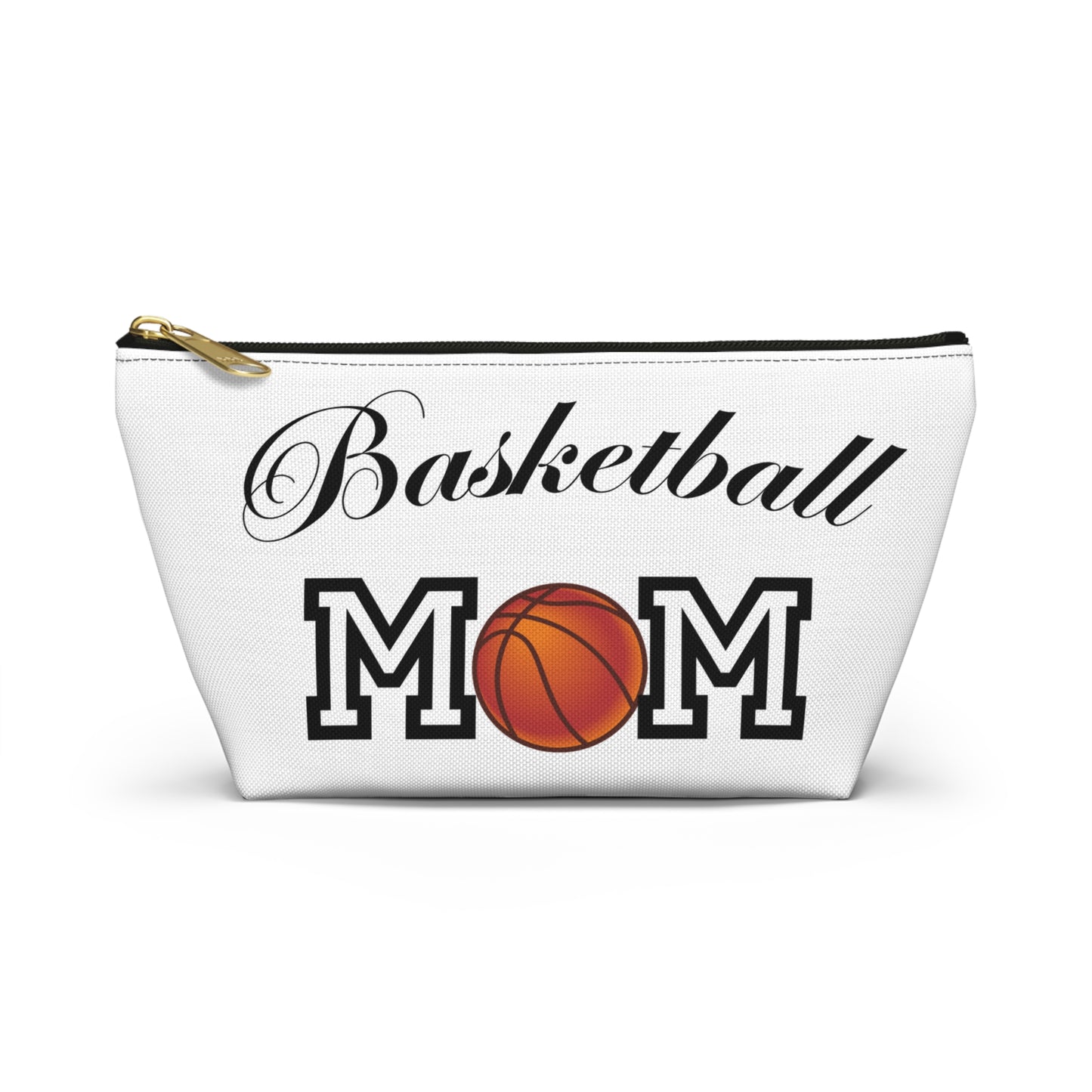 Basketball mom, basketball, mom toiletry bag, makeup bag, accessory bag  great gift bags for moms, Christmas birthday and mother day gifts.