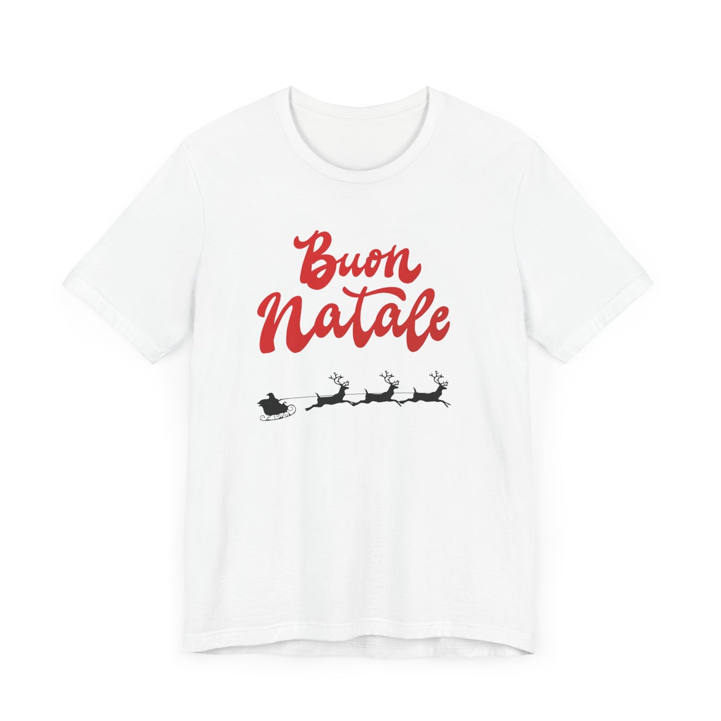 Buon Natale , Merry Christmas, family Christmas shirt, Italian, Italian Christmas ,express shipping ,  Short Sleeve Tee