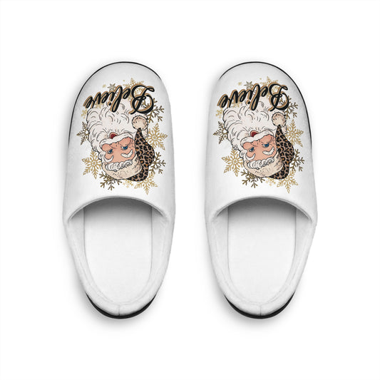 Christmas Coquette Slippers for Teens, Women's Indoor House Shoes, Holiday Slip-Ons, Cute Bedroom Footwear, Xmas Teenager Gift