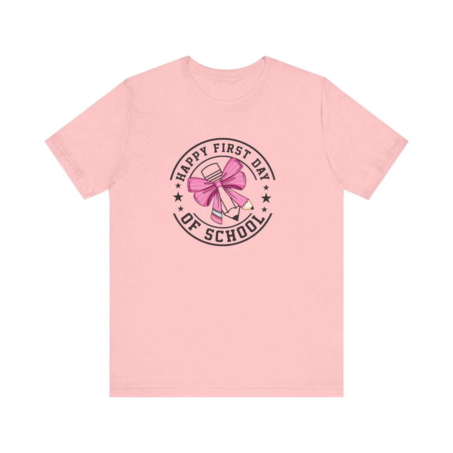 First day of school  Unisex Jersey Short Sleeve Tee, #teacherlife shirt for men and women teachers, first day of school teacher shirt
