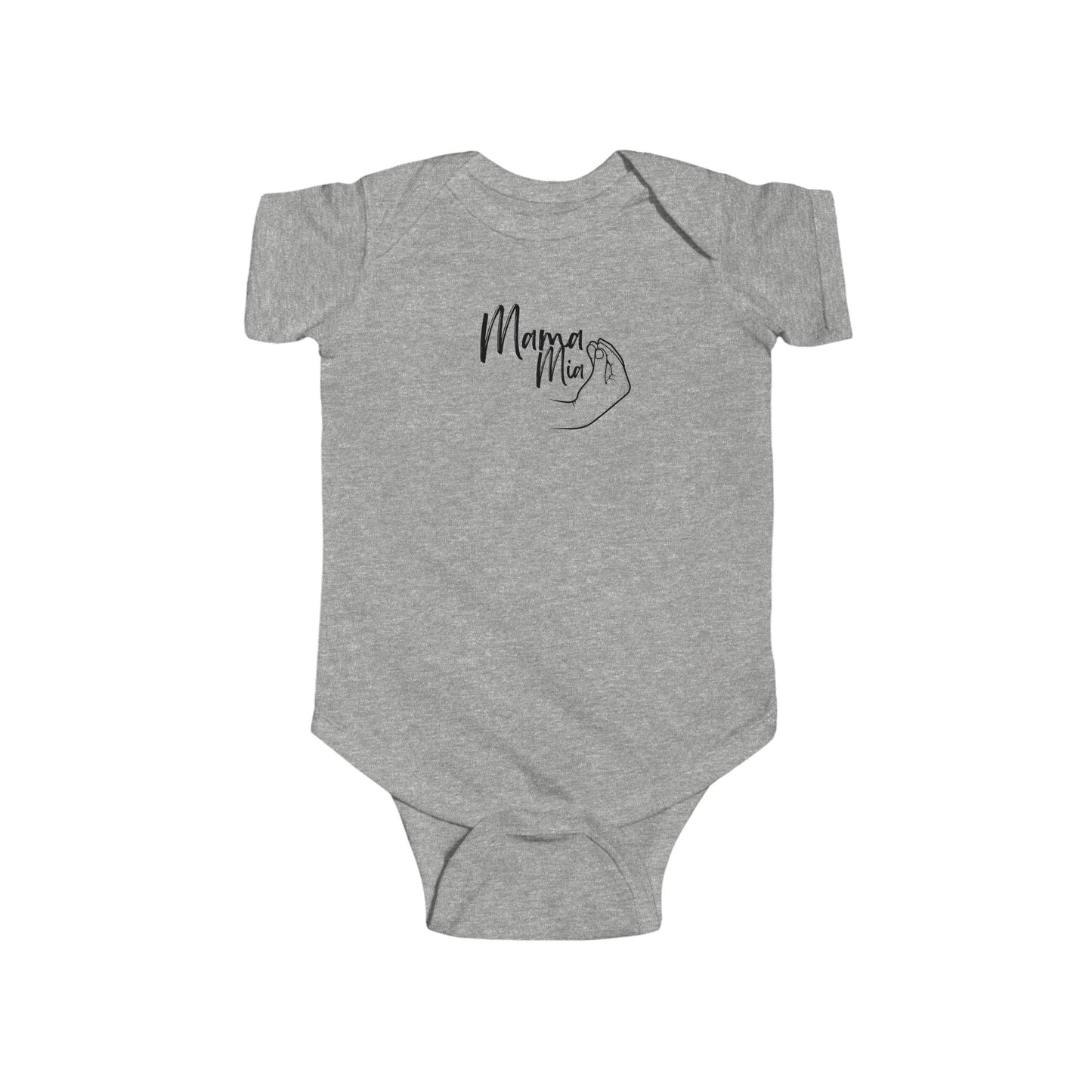 Mamma Mia Infant Fine Baby Bodysuit
