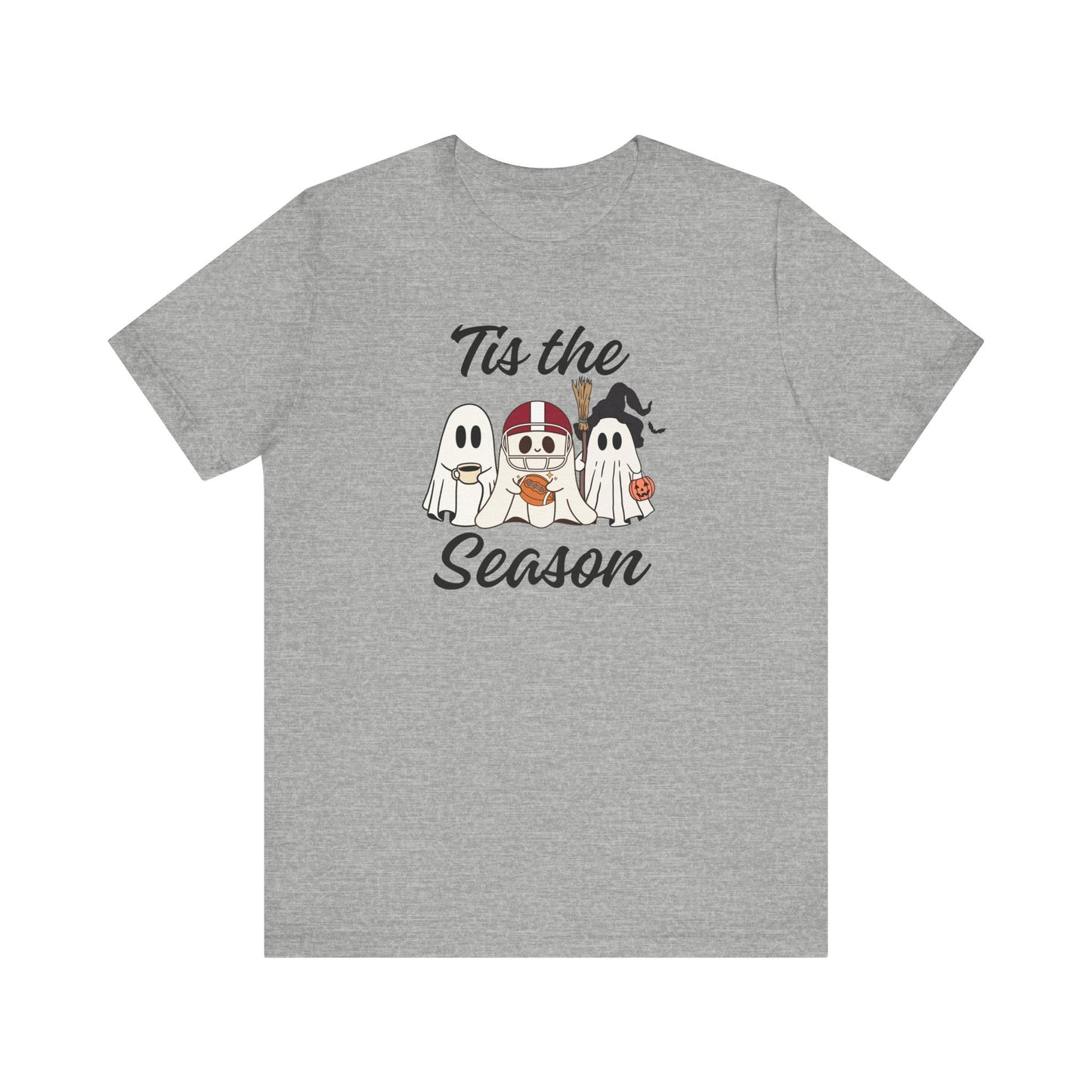 Funny Fall Football Ghost Tee