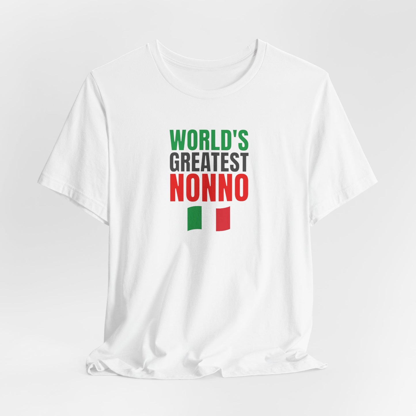 World's Greatest Nonno T-Shirt – Italian Grandpa Gift