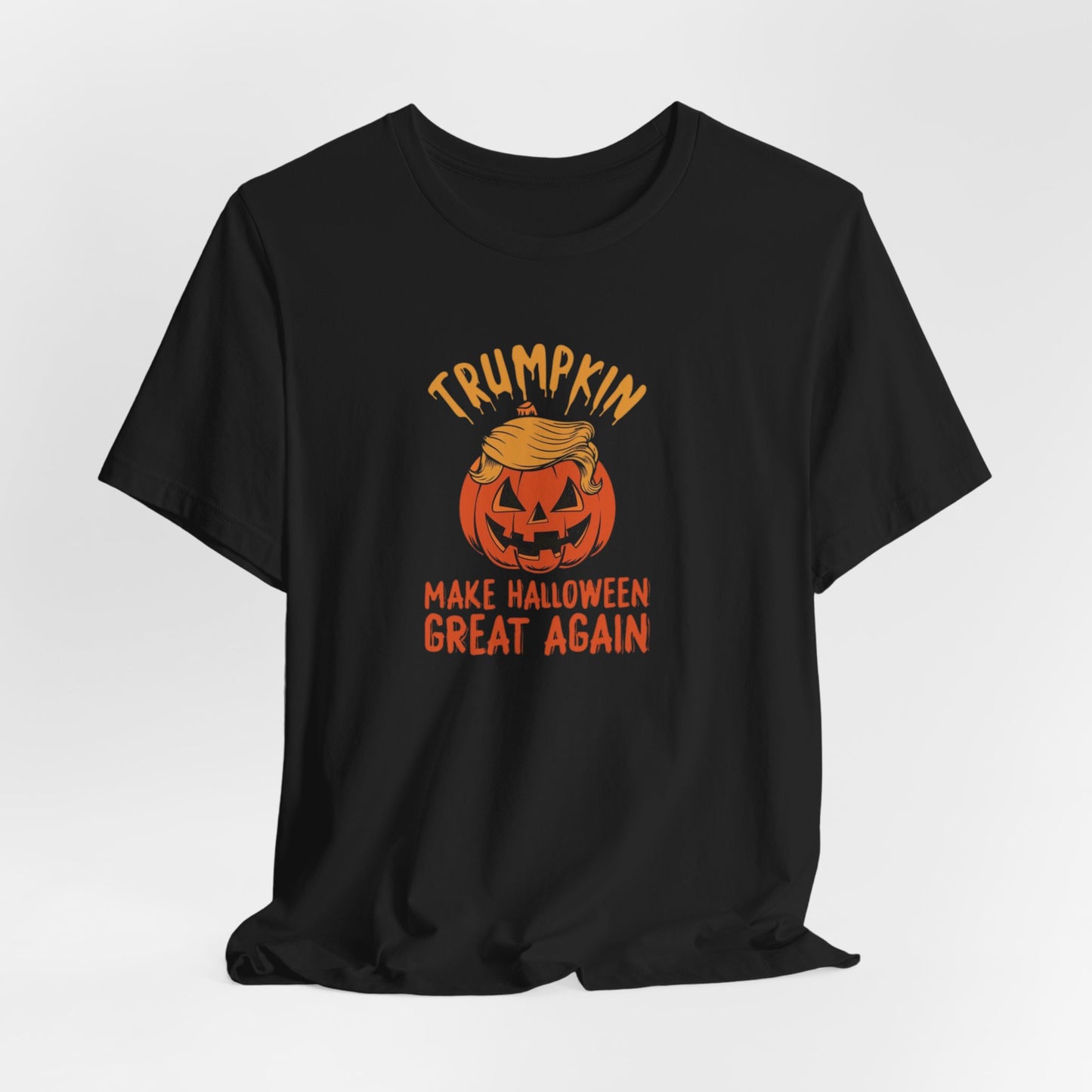 Trump Kin Funny Halloween Unisex Tee Shirt, Halloween Costume Idea, Political Humor Apparel, Trump Supporter Gift, Short Sleeve Tee