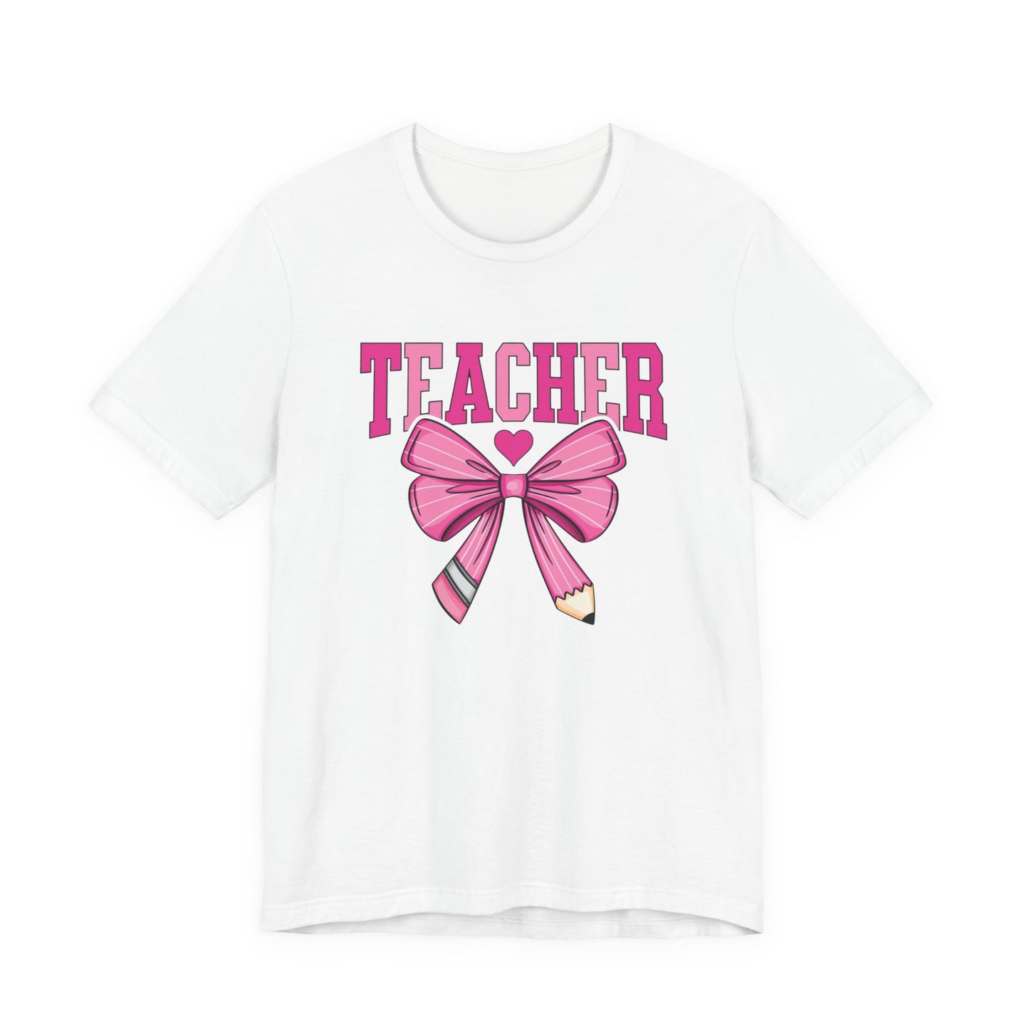 Teacher Appreciation T-Shirt, Cute Teacher Shirt, Back to School Gift, Education Lover Tee, Teacher's Day Celebration Top