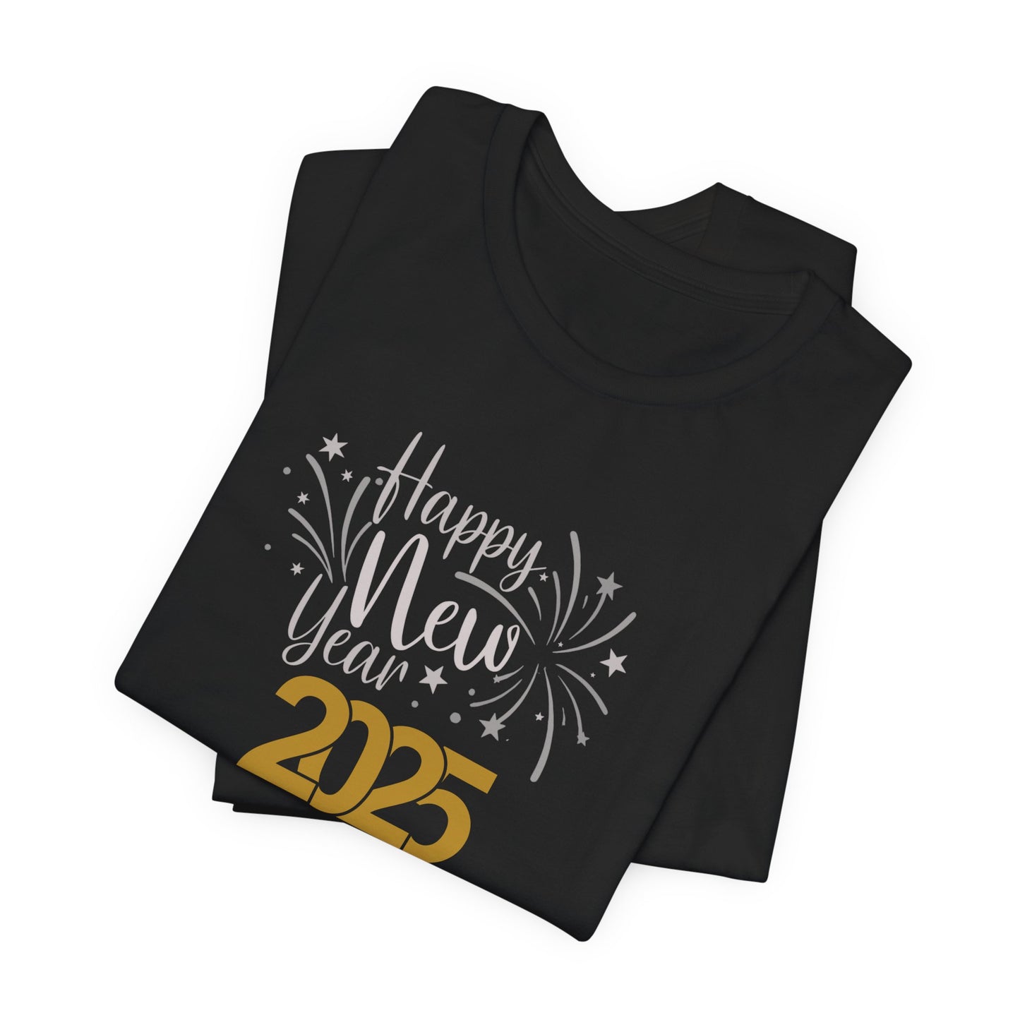 2025 New Year Unisex Tee Shirt, Holiday Celebration T-Shirt, Party Countdown Top, Festive NYE Apparel, Year End Gathering Gift
