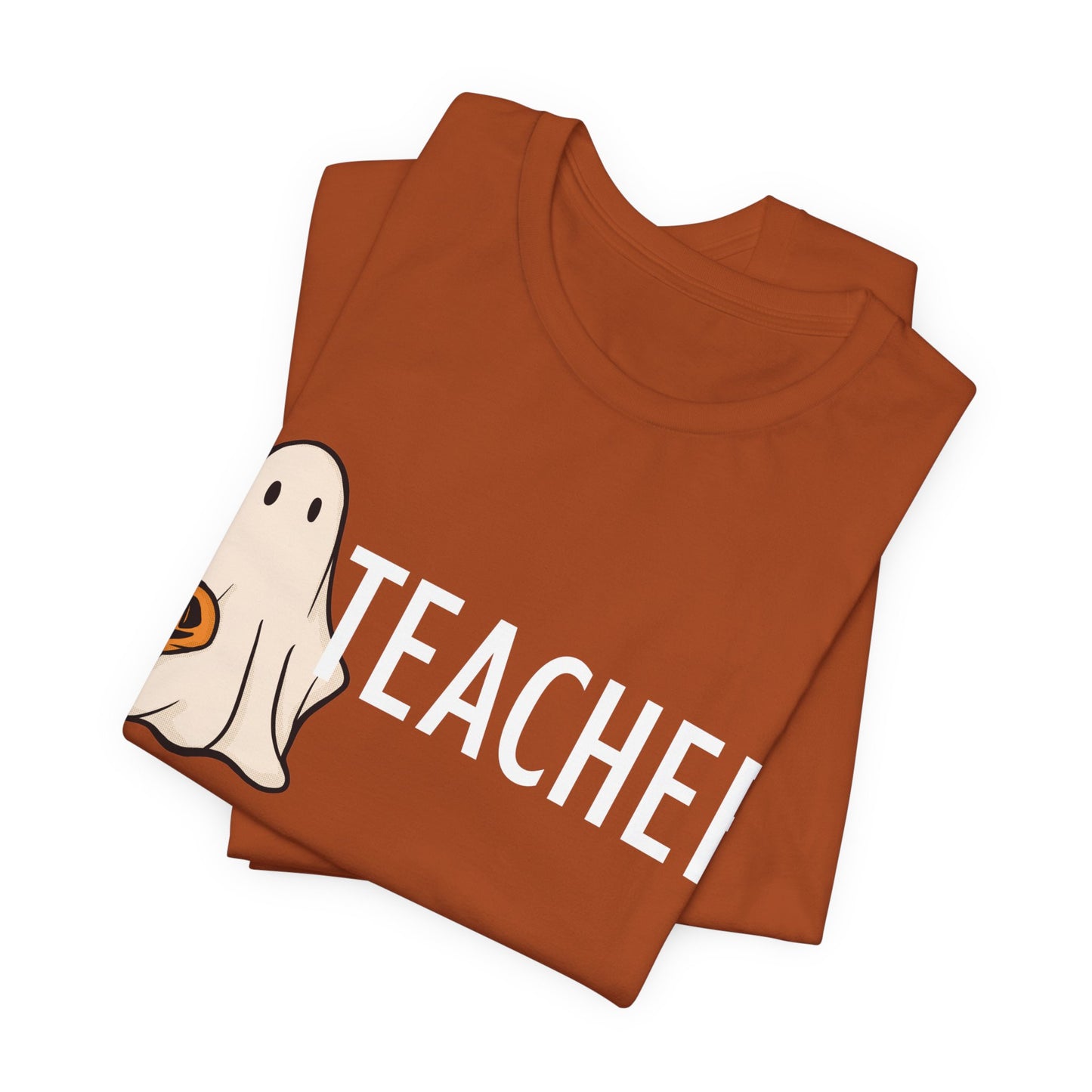 Teachers spooky  Jersey Short Sleeve Tee, I teach cutest pumpkins in the patch shirt for teacher, Halloween shirts. Men and women teacher shirts