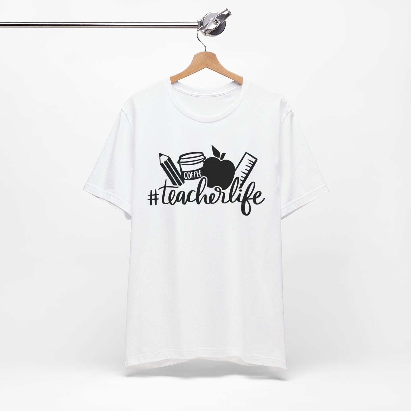 Teachers life Unisex Jersey Short Sleeve Tee, #teacherlife shirt for men and women teachers