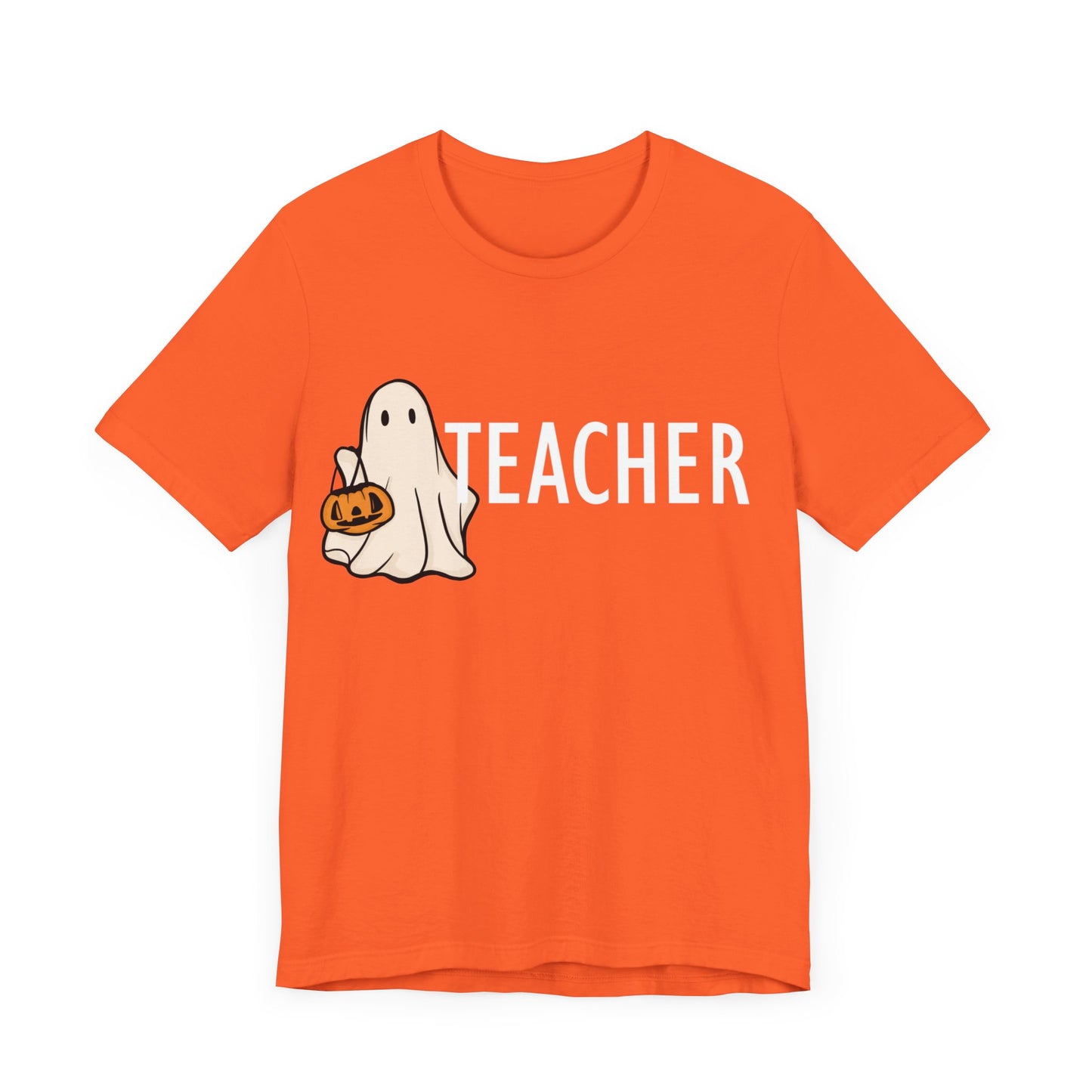 Teachers spooky  Jersey Short Sleeve Tee, I teach cutest pumpkins in the patch shirt for teacher, Halloween shirts. Men and women teacher shirts