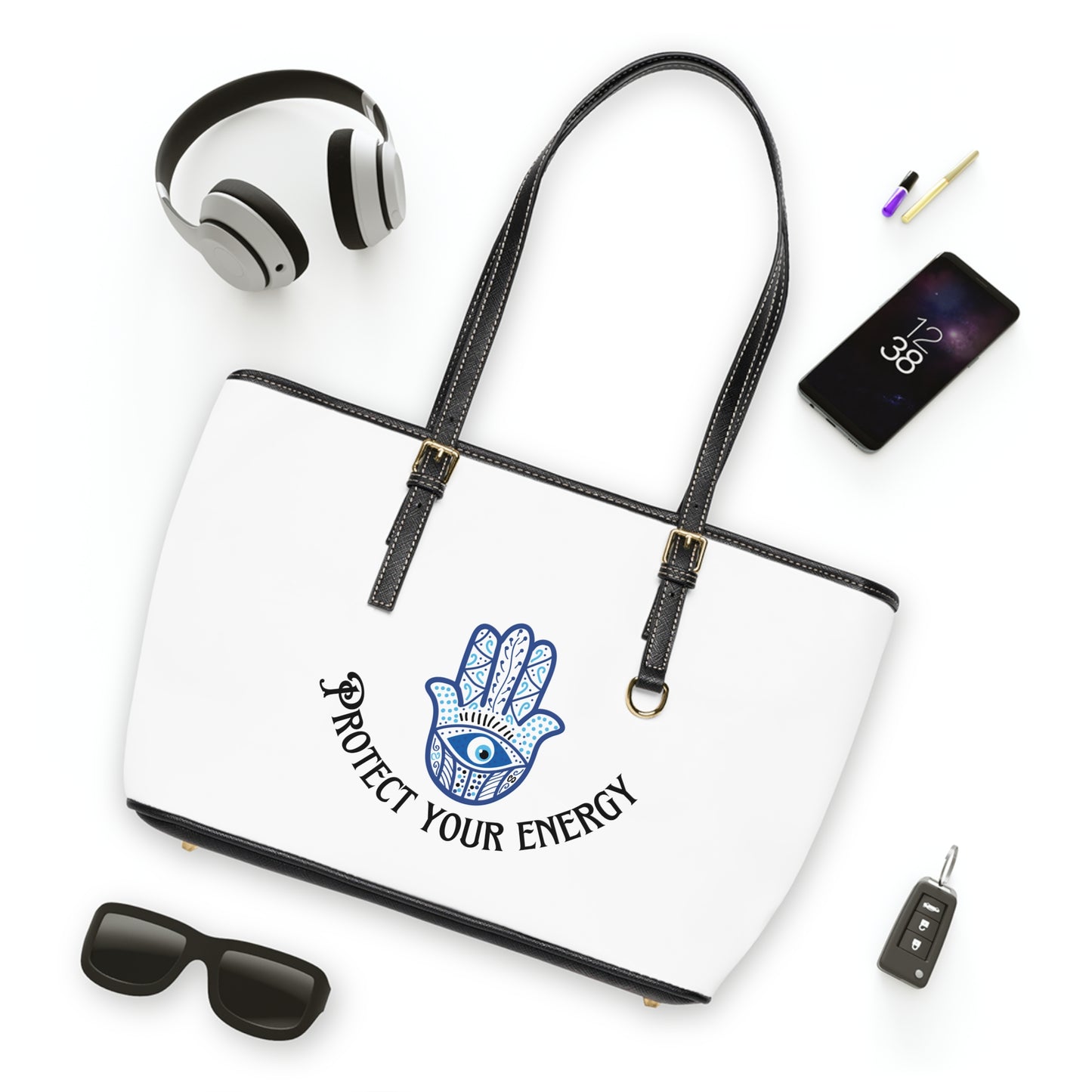 Protect your energy, evil eye , carry on, vacation , travel bag, school bag , Shoulder Bag