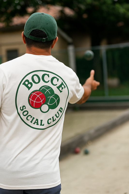 Unisex Jersey Short Sleeve Tee featuring Bocce Social Club Design | Casual Wear, Sports Tee, Gift for Bocce Lovers, Club Merchandise, [...]