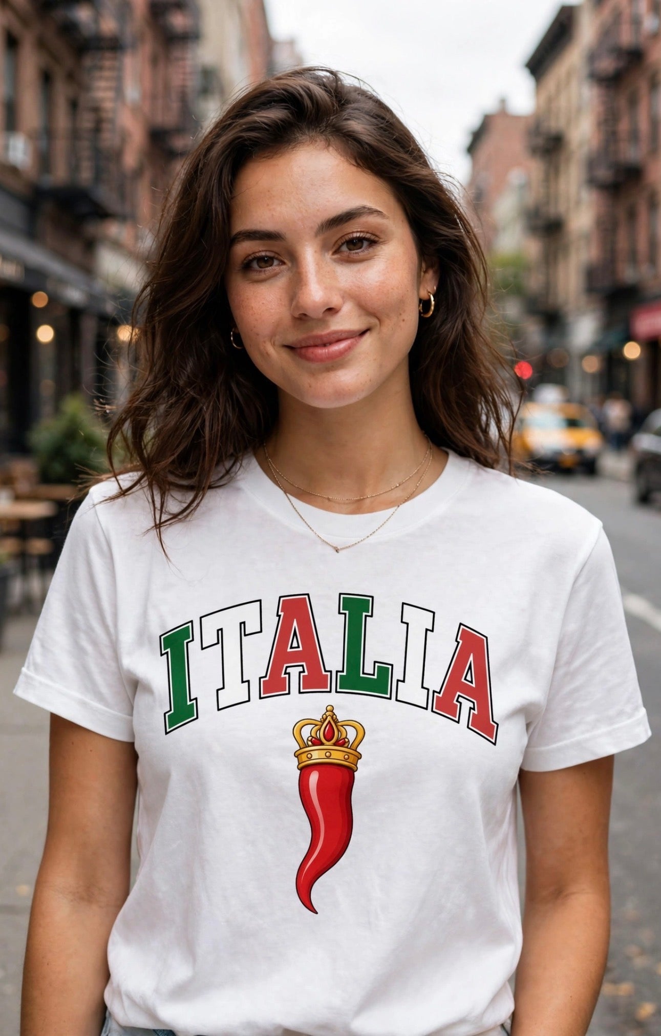 Italia Chili Pepper T‑Shirt – Italian Pride Graphic Tee