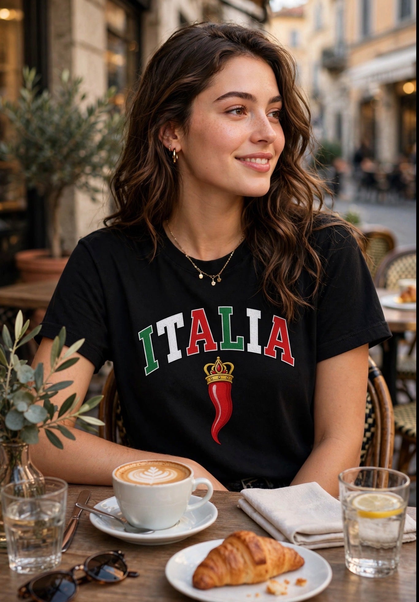 Italia Chili Pepper T‑Shirt – Italian Pride Graphic Tee
