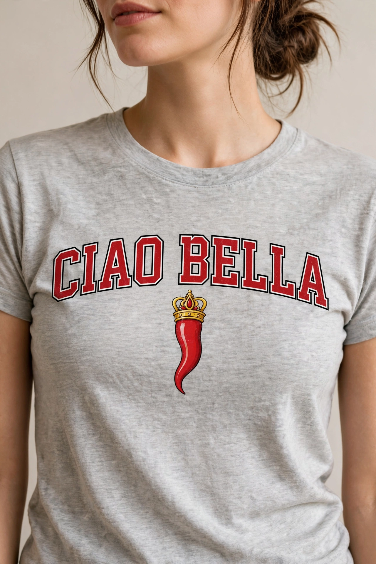 Ciao Bella T‑Shirt – Italian Chili Pepper Graphic Tee