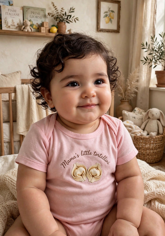 Infant Bodysuit – "Mama's Little Sunshine" Floral Baby One-Piece