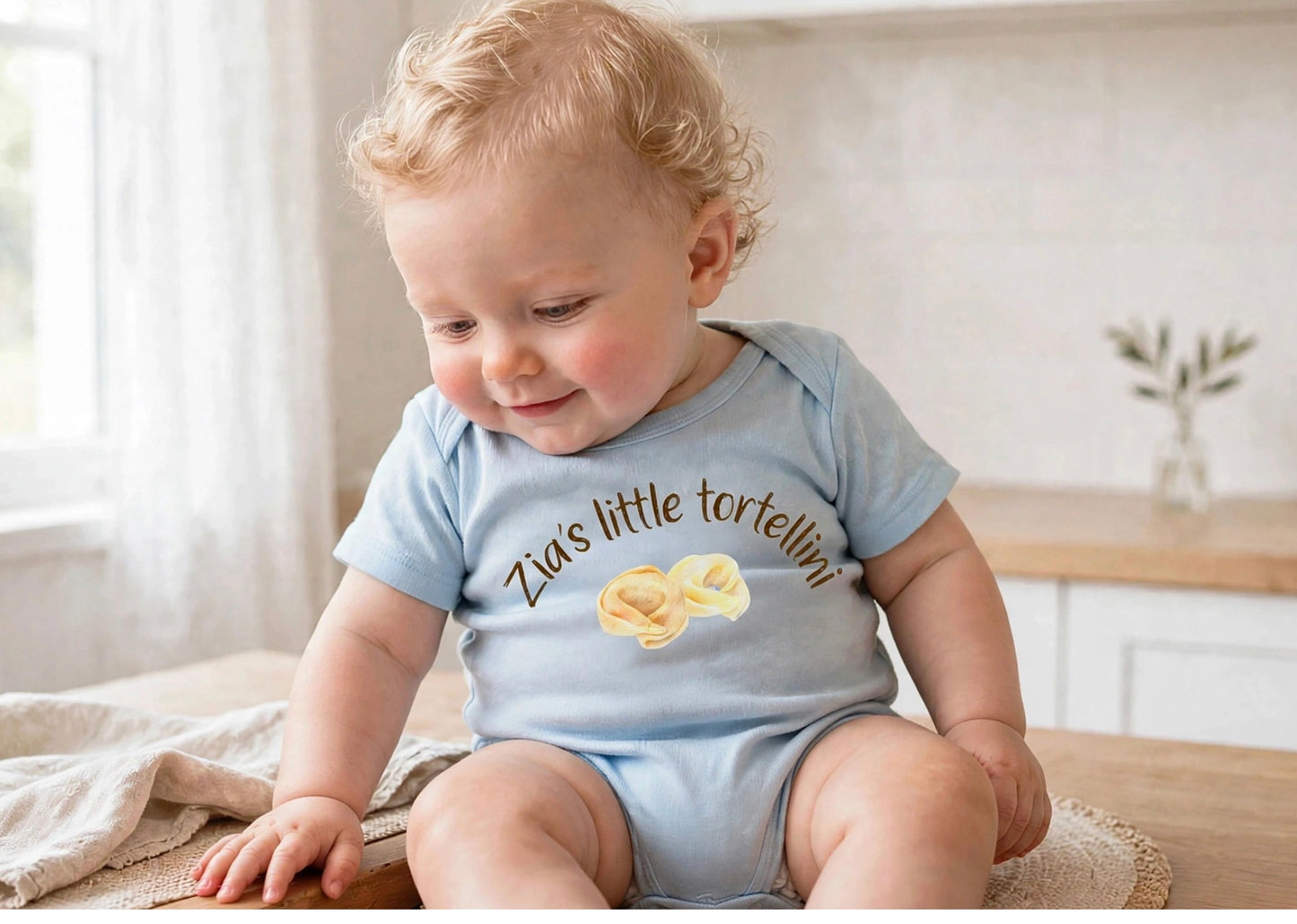 Infant Bodysuit - Zia’s little tortellini