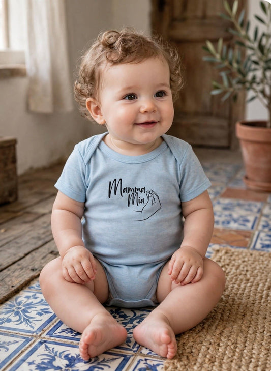 Mamma Mia Infant Fine Baby Bodysuit