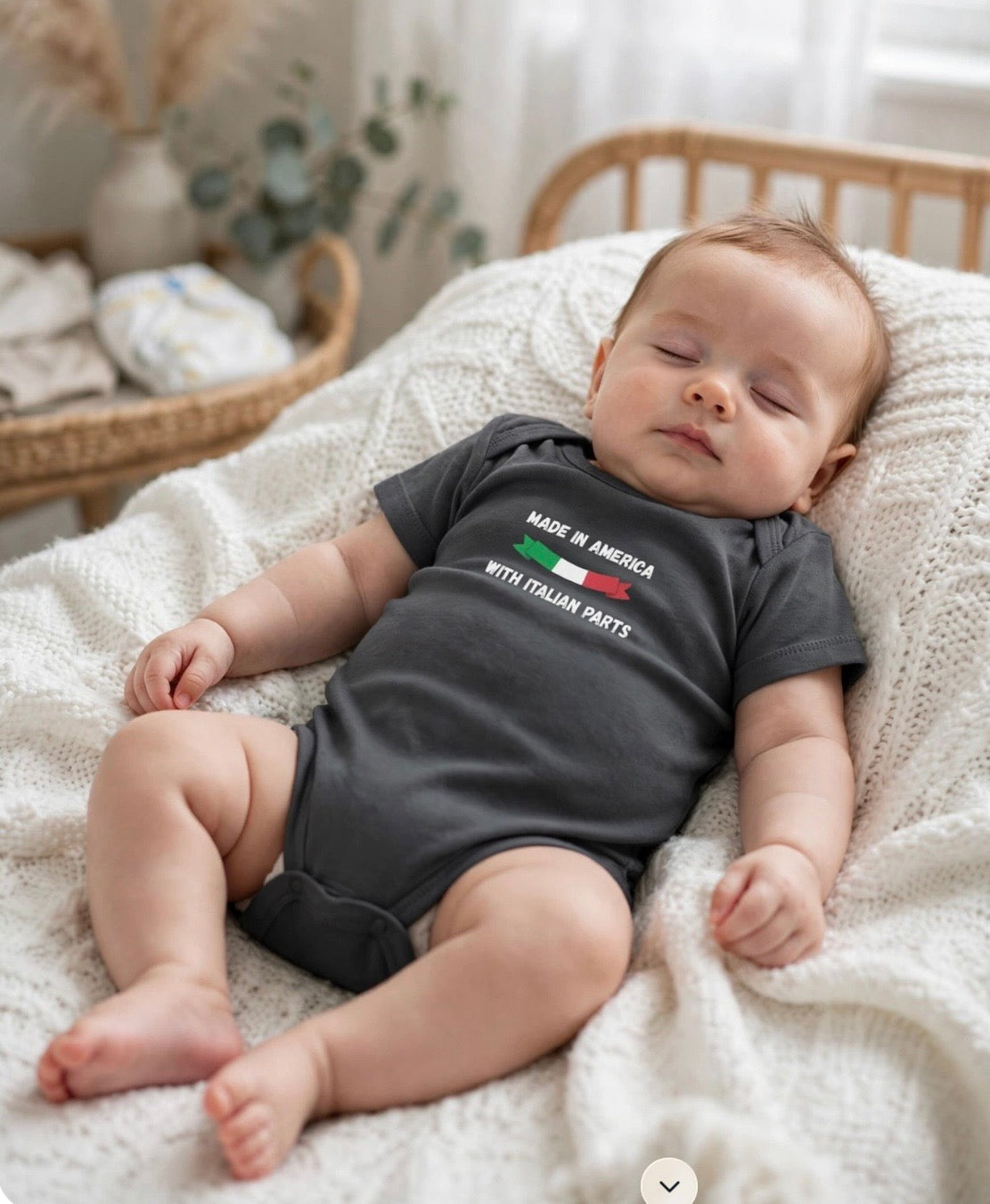 Italian American Infant Bodysuit
