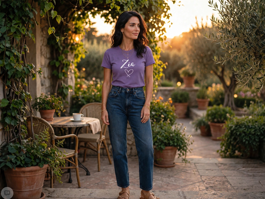 Zia Aunt Italian Short Sleeve Tee – Bella Gi Studio