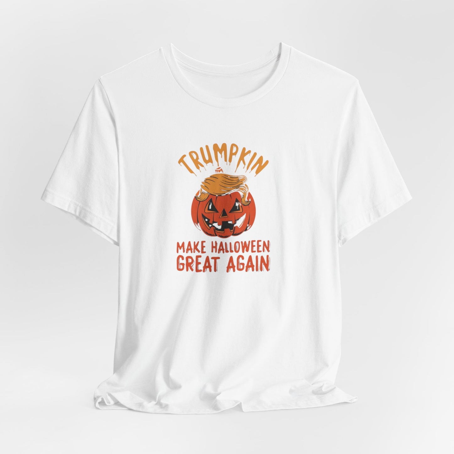 Trump Kin Funny Halloween Unisex Tee Shirt, Halloween Costume Idea, Political Humor Apparel, Trump Supporter Gift, Short Sleeve Tee