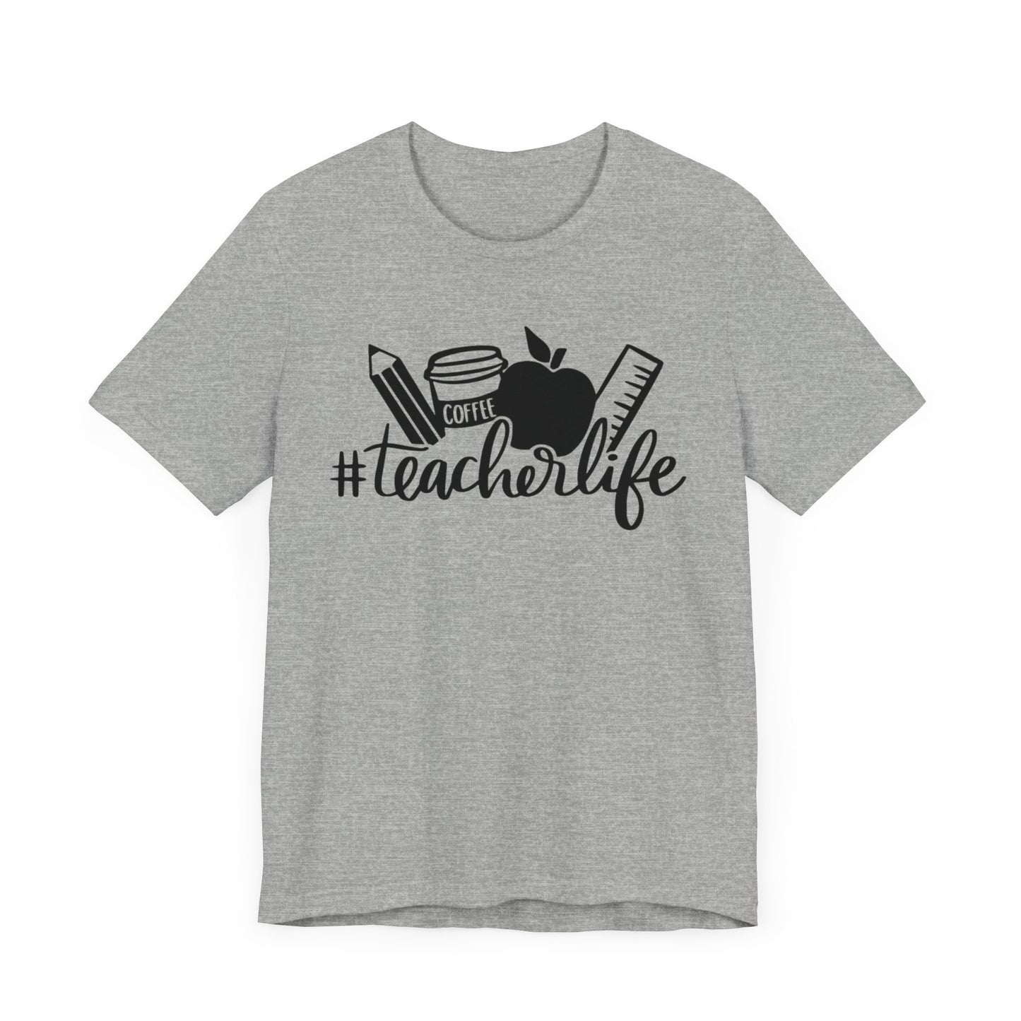 Teachers life Unisex Jersey Short Sleeve Tee, #teacherlife shirt for men and women teachers