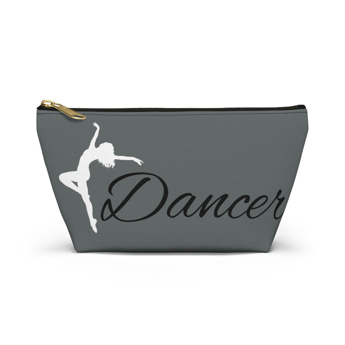 Dancer, dance bag, toiletry bag , makeup bag , accessory bag, Dancer pride gift great for teens , birthday and Christmas gift.recitals and compition