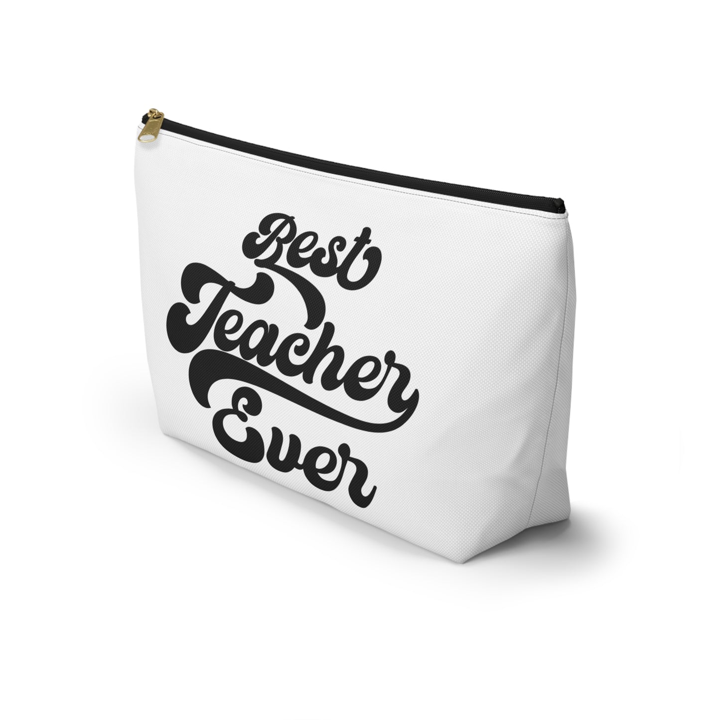 Teacher, makeup bag , accessory bag, teacher gifts for Christmas birthday teacher appreciation day . Best teacher ever