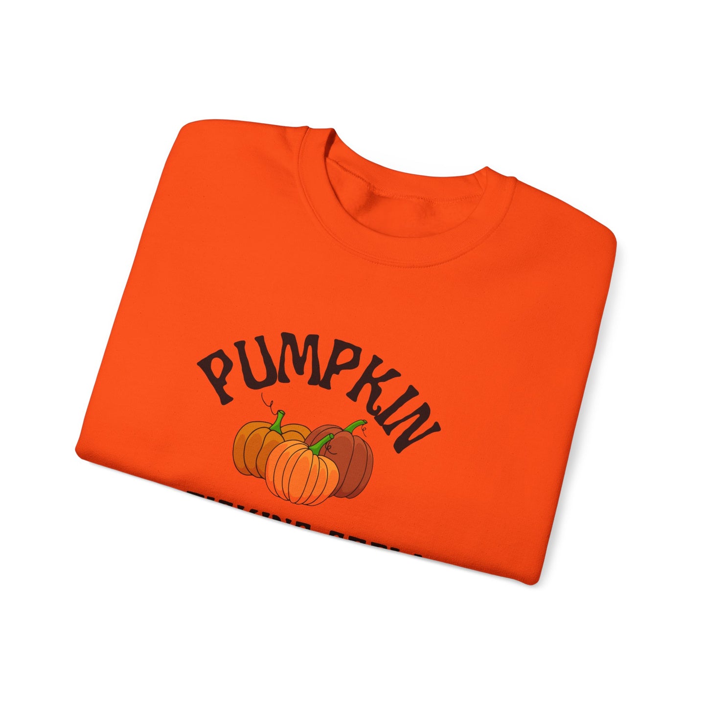Fall, pumpkin picking Crewneck Sweatshirt