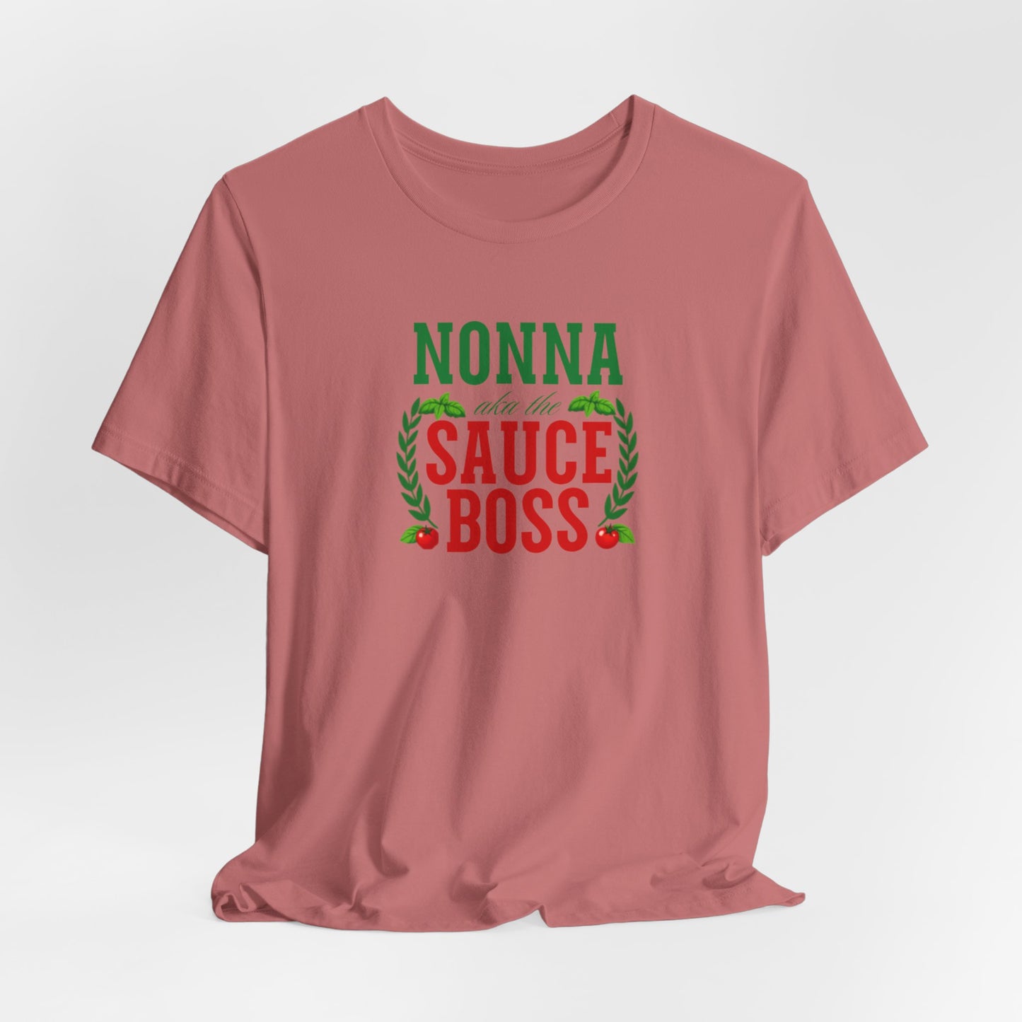 Nonna Sauce Boss Tee — Italian Grandma Cooking T-Shirt
