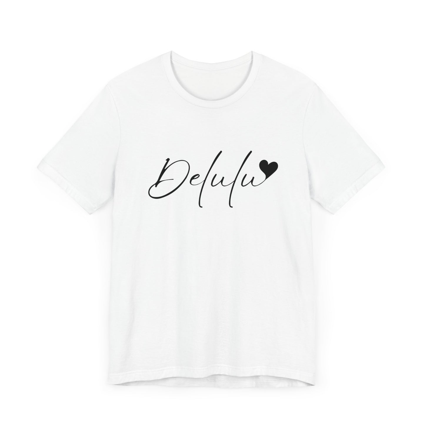 Delulu state of mind Unisex Jersey Short Sleeve Tee. Back to school shirt for middle school boys and girls