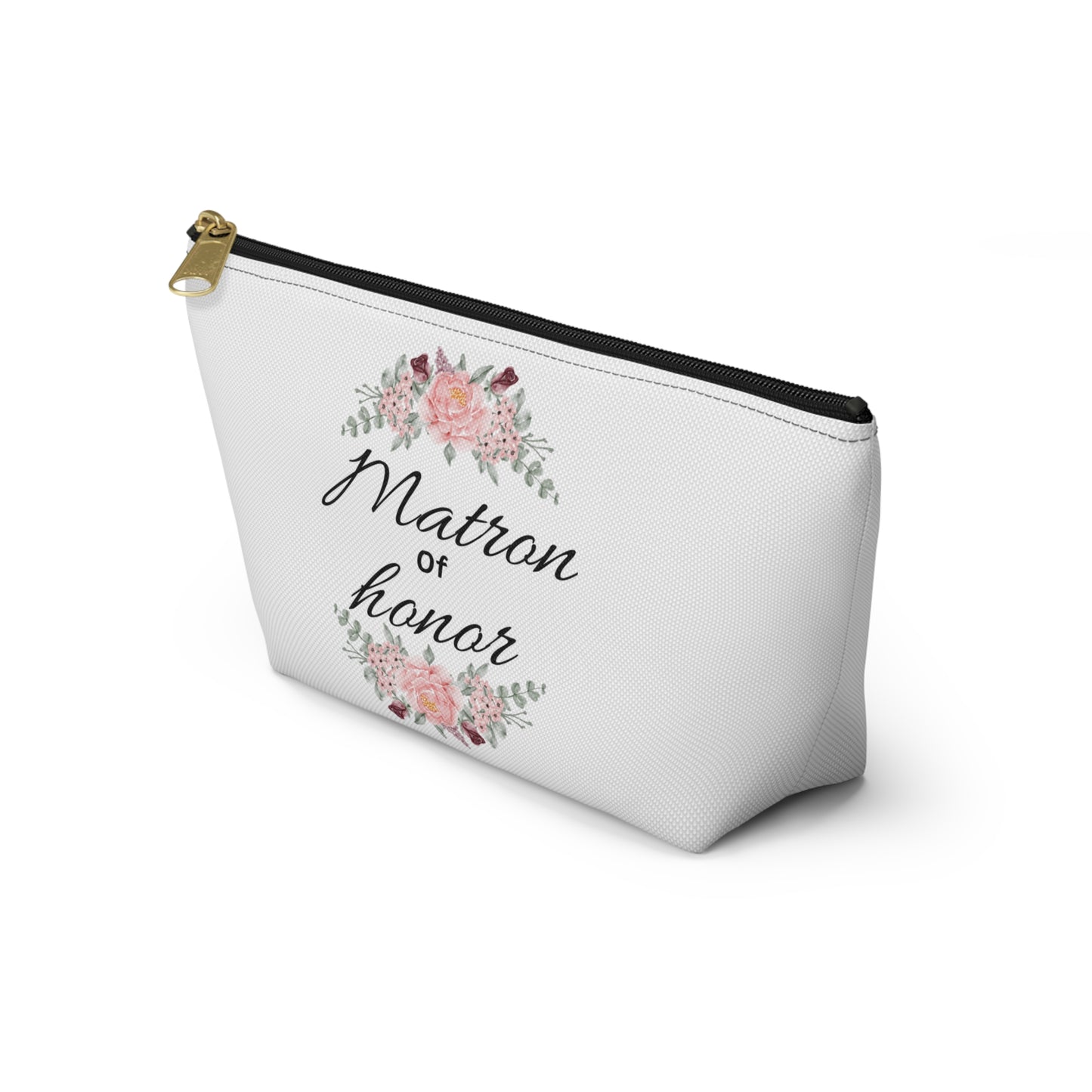 Matron of honor , wedding favor, toiletry bag , makeup bag , accessory bag , Matron of honor bridal gift bag , wedding party