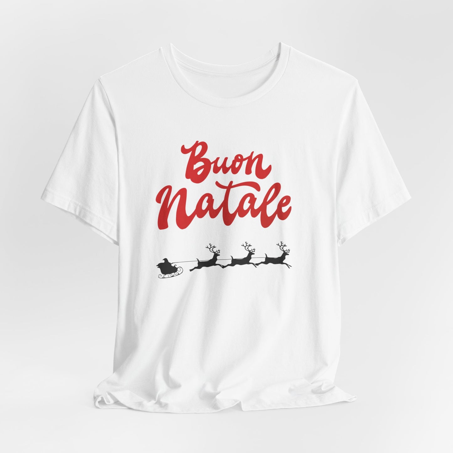 Buon Natale , Merry Christmas, family Christmas shirt, Italian, Italian Christmas ,express shipping ,  Short Sleeve Tee