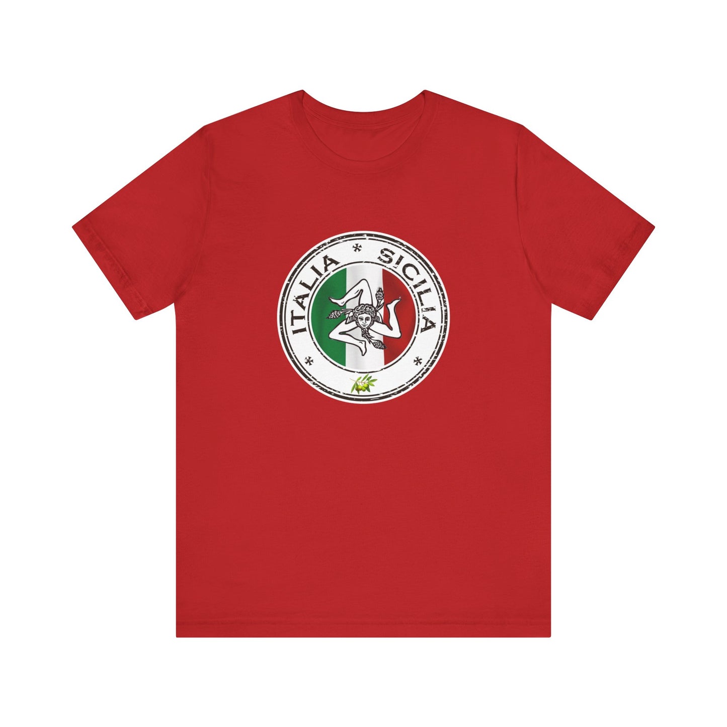 Italian inspired Italian sicilia trinacria -Sicilian gifts - great Italian gift -  men and women shirt