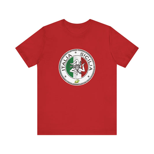Italian inspired Italian sicilia trinacria -Sicilian gifts - great Italian gift -  men and women shirt