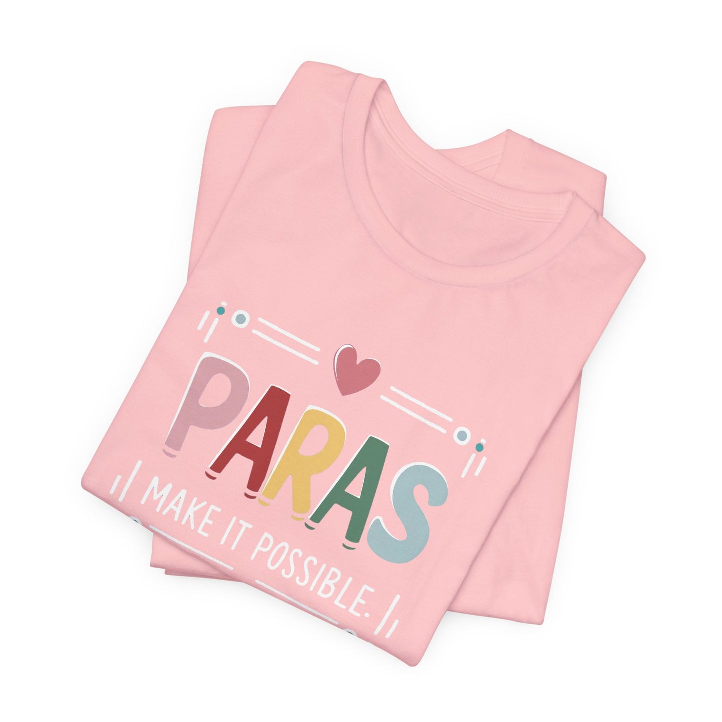 Paras Kids' Tee — Colorful Heart Design