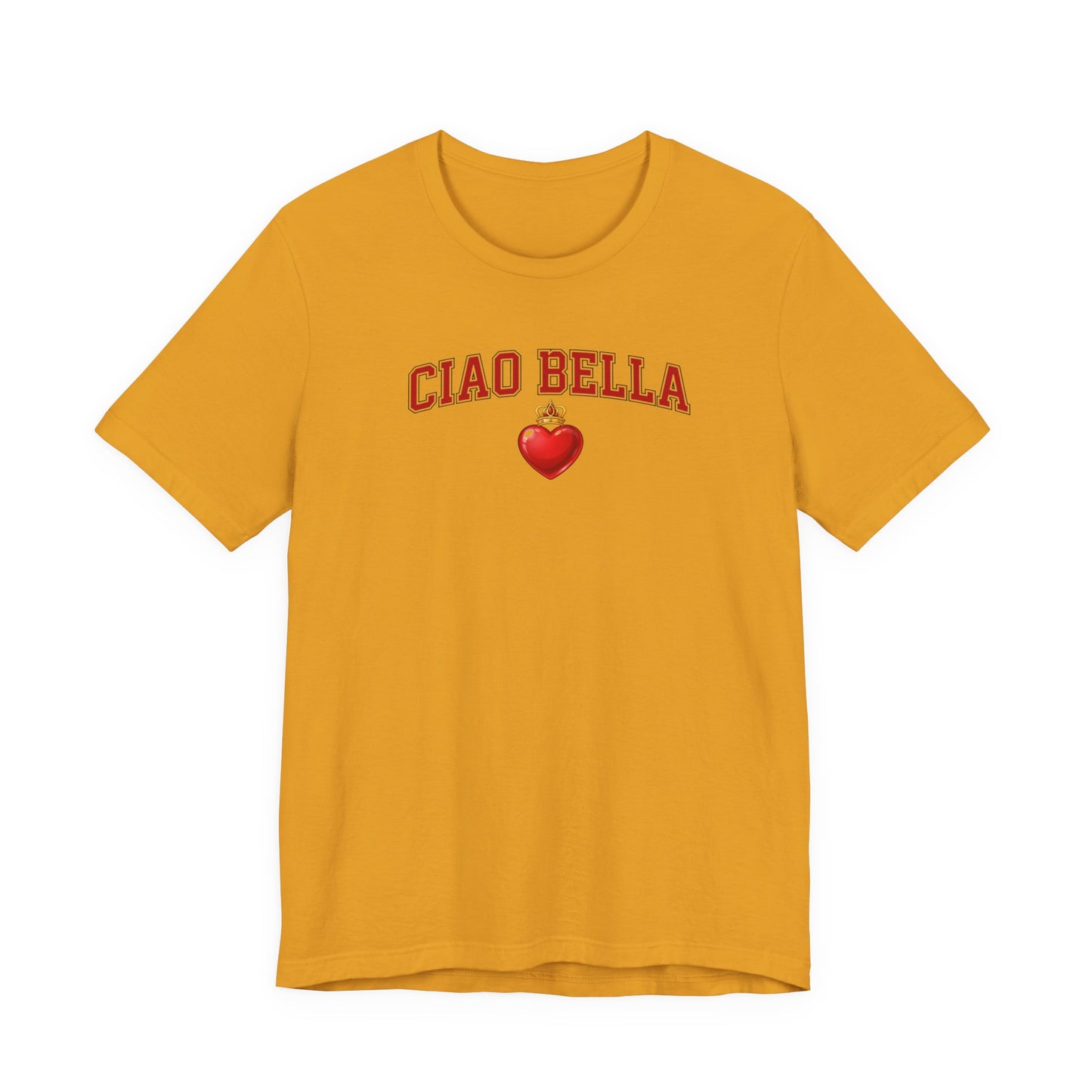Ciao Bella Tee — Italian Heart Graphic T-Shirt