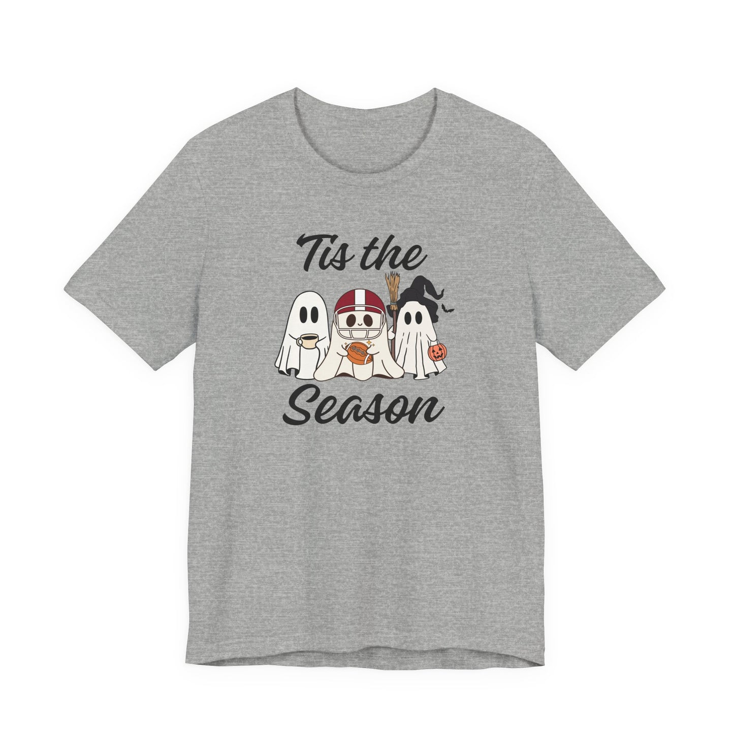 Funny Fall Football Ghost Tee
