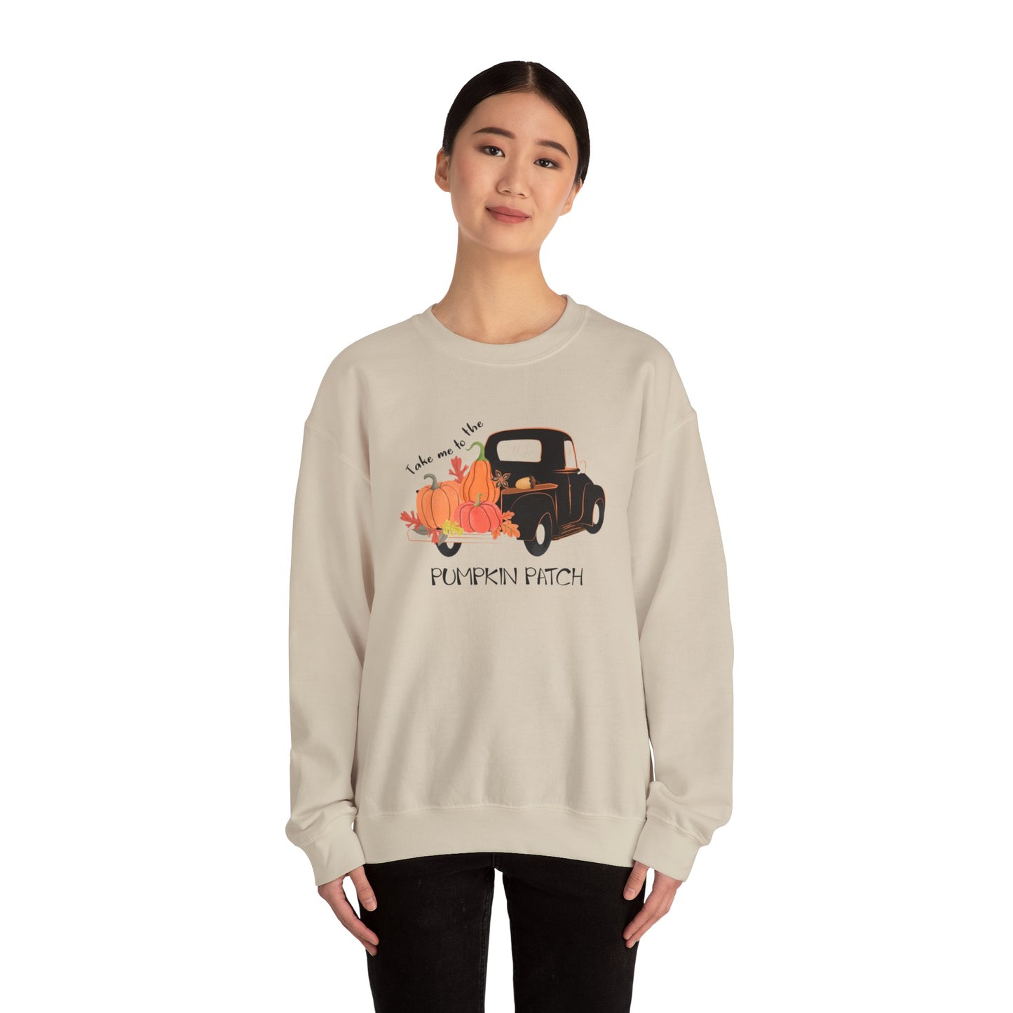 Pumpkin Patch Sweatshirt, Fall Harvest Crewneck, Autumn Pumpkin Picking Shirt, Halloween Top, Thanksgiving Apparel, Cozy Pumpkin Sweatshirt