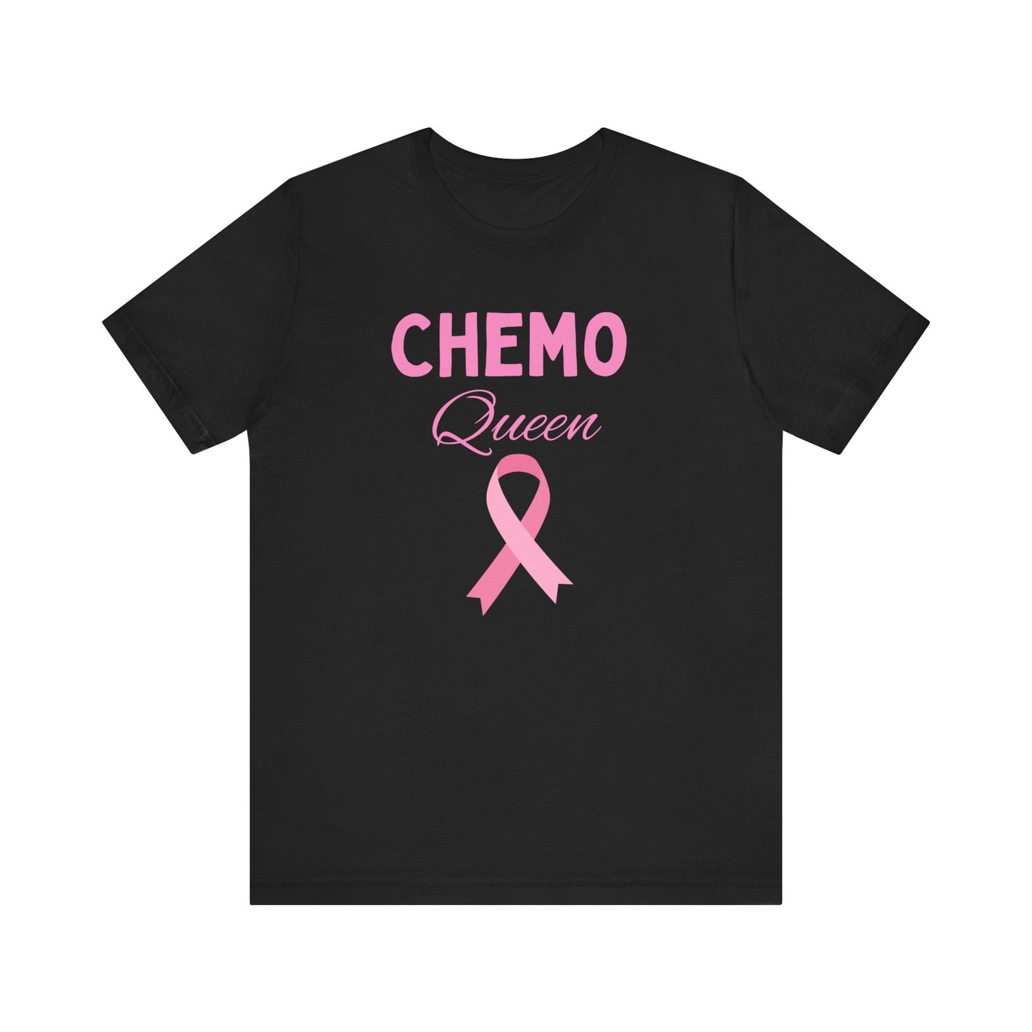 Breast cancer awareness chemo queen Unisex Jersey Short Sleeve Tee, breast cancer awareness