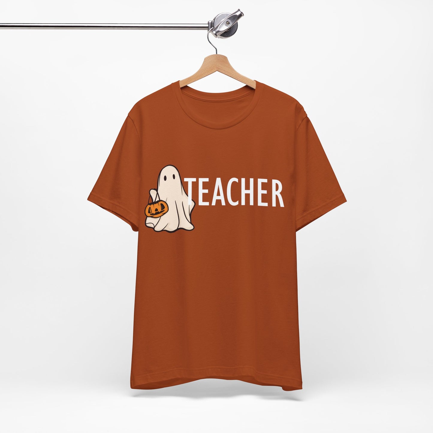 Teachers spooky  Jersey Short Sleeve Tee, I teach cutest pumpkins in the patch shirt for teacher, Halloween shirts. Men and women teacher shirts