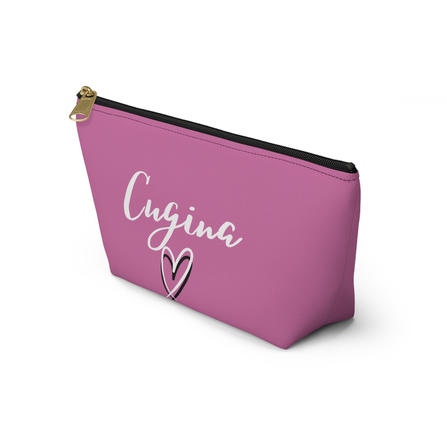 Cugina, Italian gifts , gift for cousin, mother day, birthday gift, Christmas gift, toiletry bag , makeup bag , accessory bag