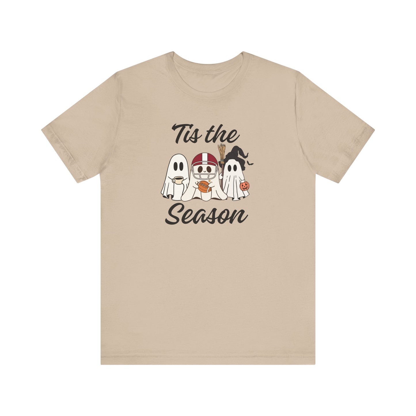 Funny Fall Football Ghost Tee