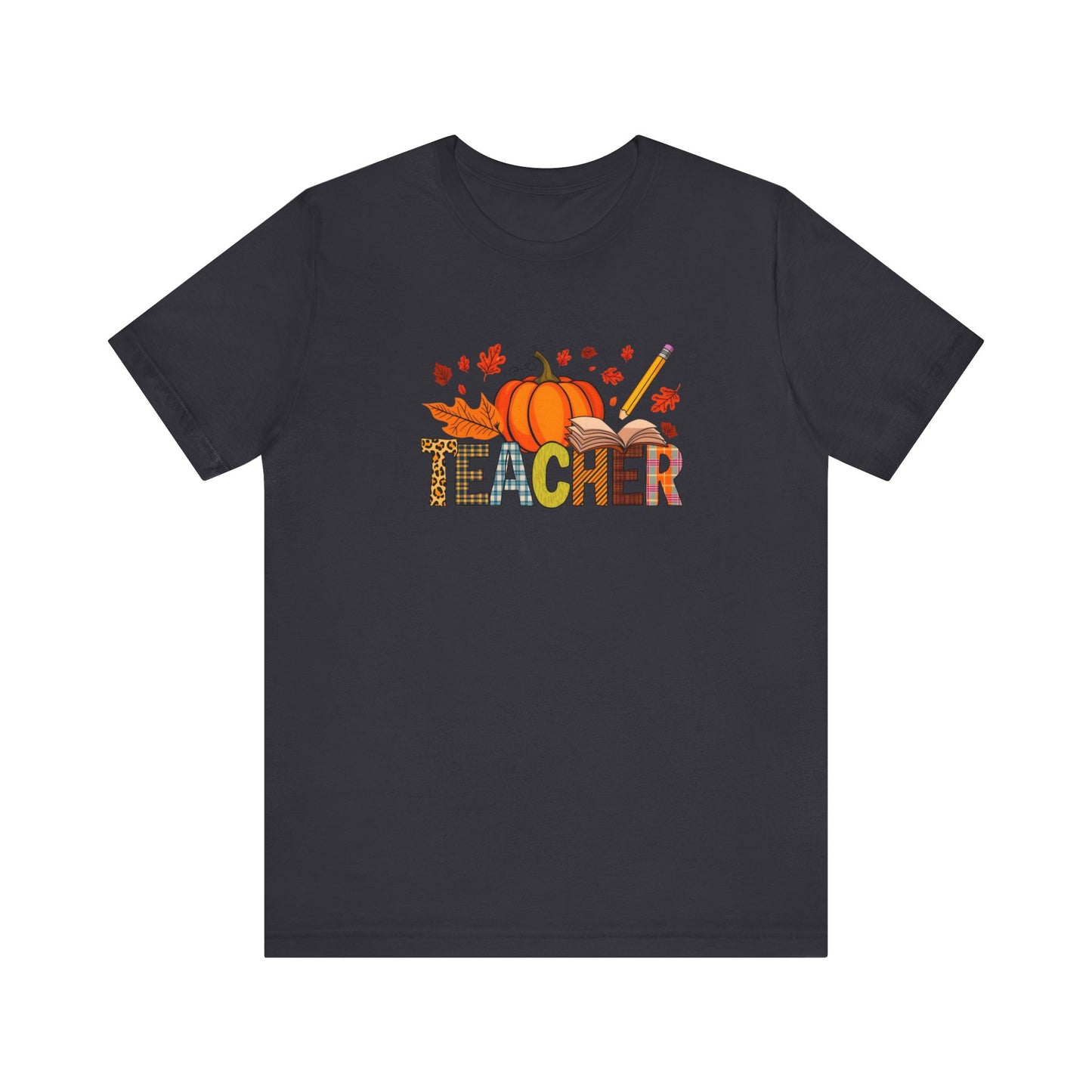 Autumn Teacher Tee - Perfect for Fall Celebrations, Teacher Appreciation, Classroom Spirit, Halloween & Thanksgiving, Gift for Educators