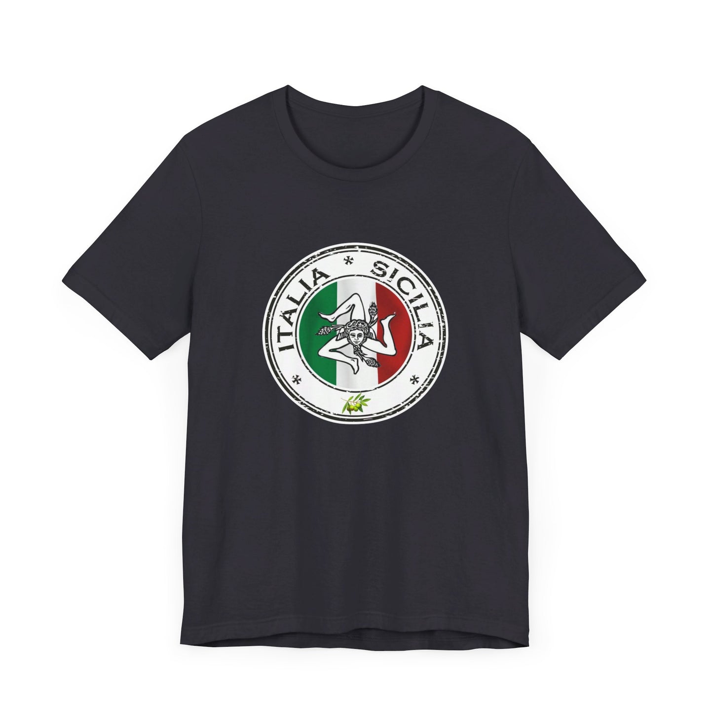 Italian inspired Italian sicilia trinacria -Sicilian gifts - great Italian gift -  men and women shirt