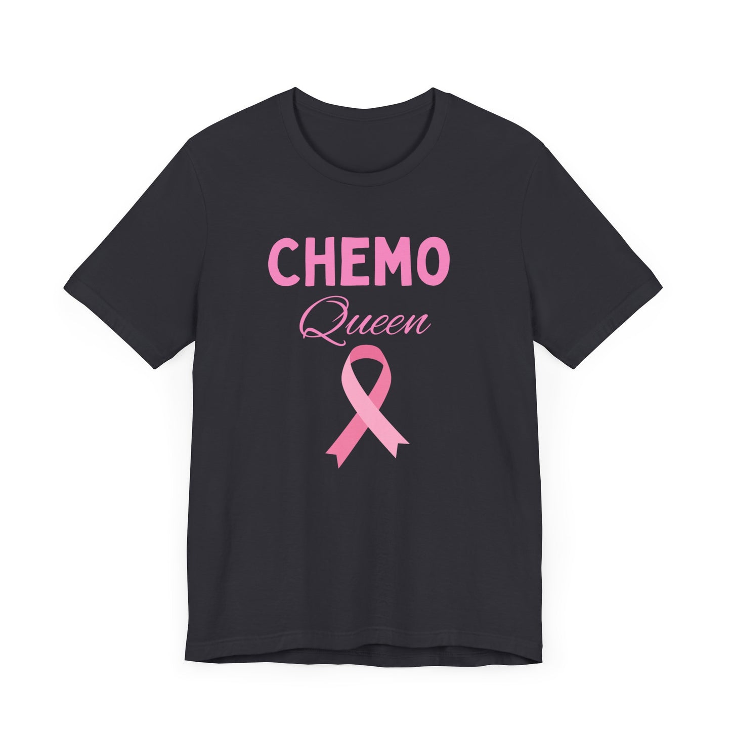Breast cancer awareness chemo queen Unisex Jersey Short Sleeve Tee, breast cancer awareness