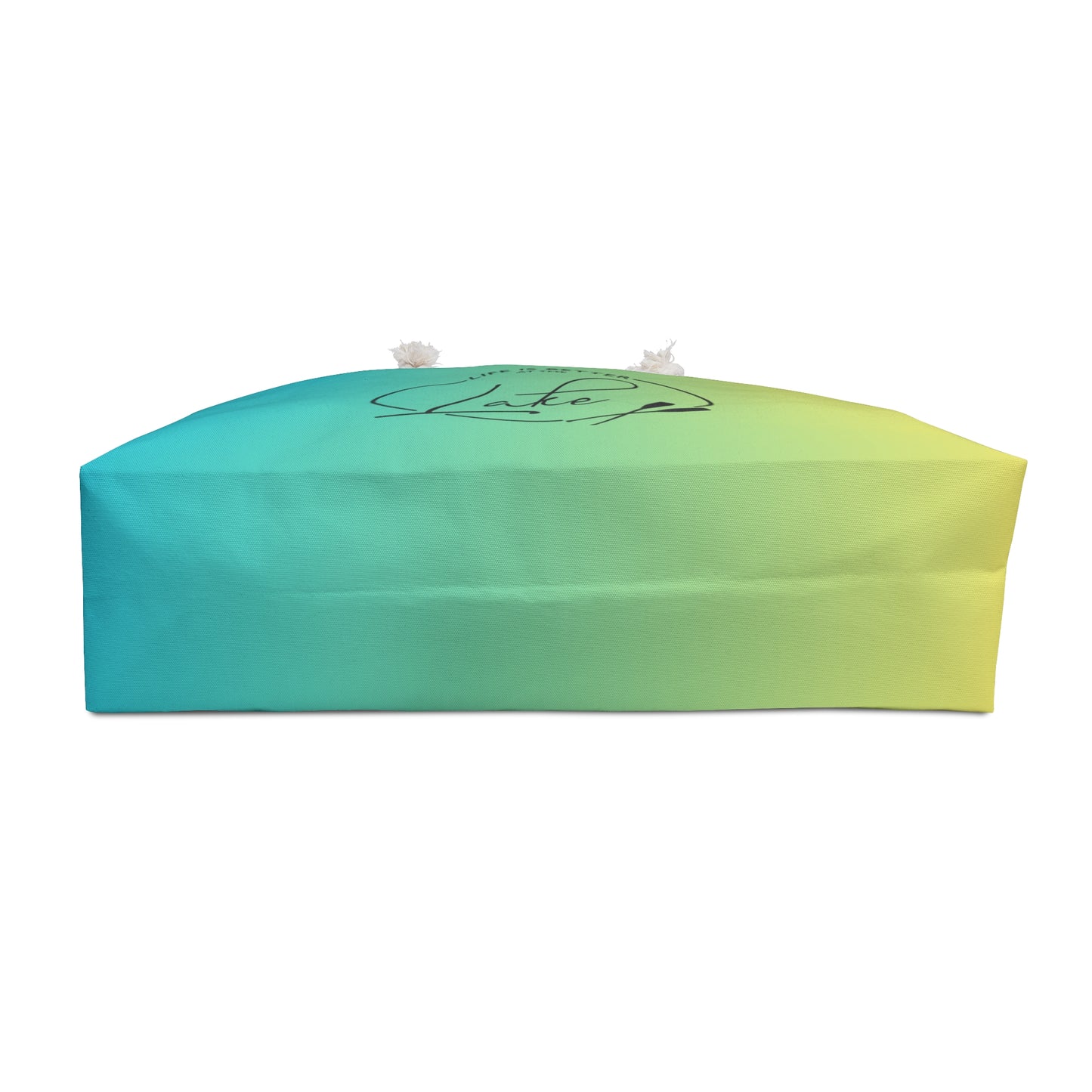 Lake life weekender, Life is better at the lake tote tote bag, great gift for family members, travel pool and beach