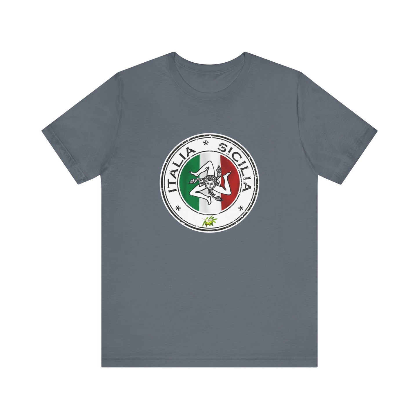 Italian inspired Italian sicilia trinacria -Sicilian gifts - great Italian gift -  men and women shirt