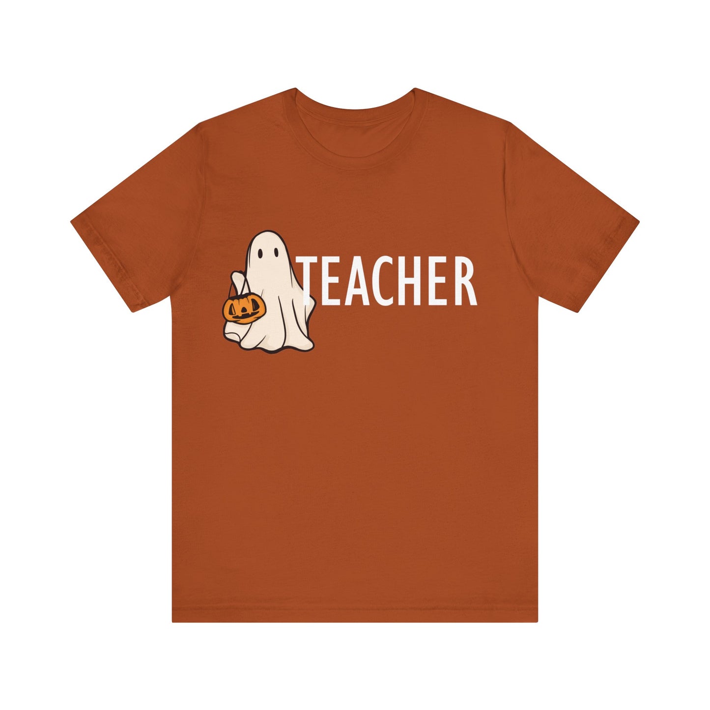 Teachers spooky  Jersey Short Sleeve Tee, I teach cutest pumpkins in the patch shirt for teacher, Halloween shirts. Men and women teacher shirts