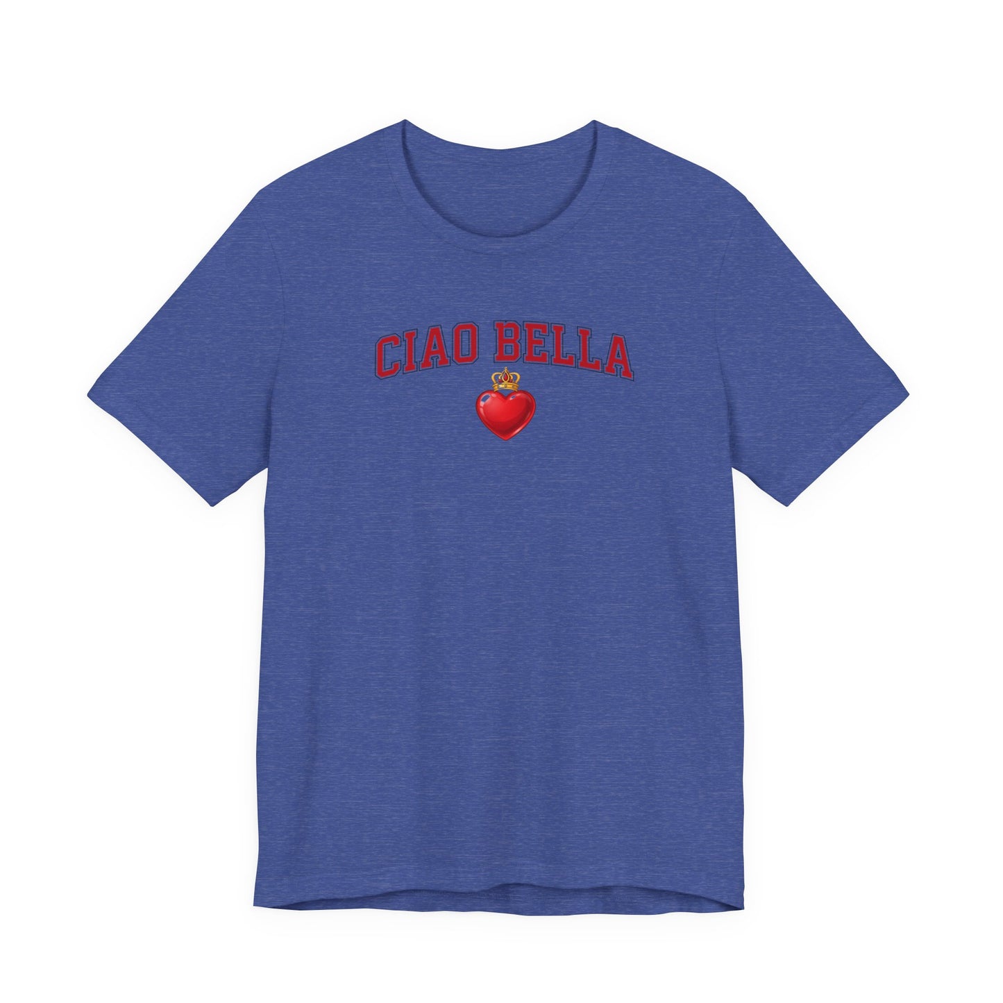 Ciao Bella Tee — Italian Heart Graphic T-Shirt